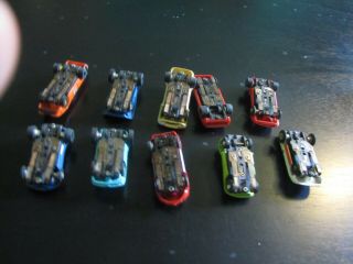 10 aurora t - jet ho slot cars and pit case 3