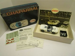 Cox Jim Hall Chaparral 1/24 Scale Slot Car W/original Box