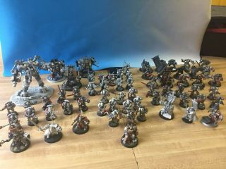 Games Workshop Warhammer 40k Grey Knights Army - Painted/assembled