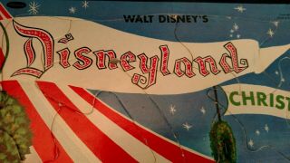 2 Whitman 1956 DISNEYLAND Mickey Mouse Christmas & Adventureland Tray Puzzles 6