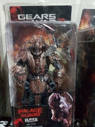 Gears Of War 2 Palace Guard 7 " Action Figure Collectable By Neca