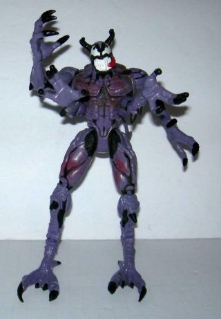 1996 Toy Biz Spiderman Venom Planet Of The Symbiotes " Riot " 10 "
