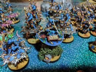 Warhammer Age Of Sigmar Tzeentch Army,  Well Painted