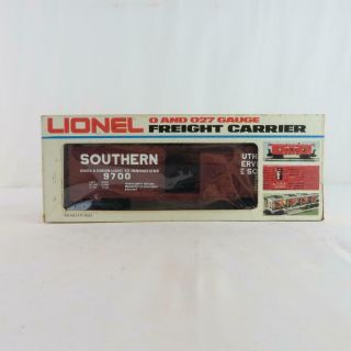 Lionel 6 - 9700 Southern Boxcar Brown with White Lettering 2