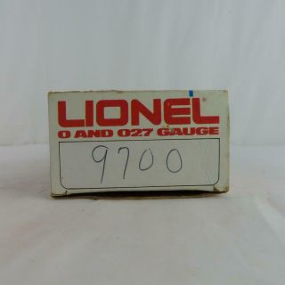 Lionel 6 - 9700 Southern Boxcar Brown with White Lettering 9