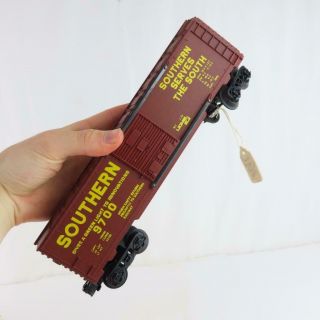 Lionel 6 - 9700 Southern Boxcar Brown with Yellow Lettering Prototype Box 12