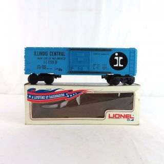 Lionel 6 - 9200 Mpc Illinois Central Boxcar Blue W Black Lettering