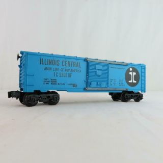 Lionel 6 - 9200 MPC Illinois Central Boxcar Blue w Black Lettering 4
