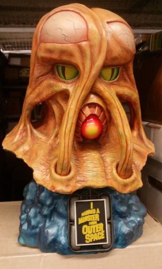 Earthbound Studios I Married A Monster From Outer Space Painted Model Kit Bust