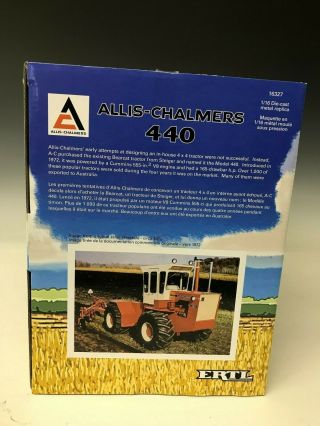 Toy Farmer 40th Anniversary Gold 1:16 Allis Chalmers 440 4WD 9