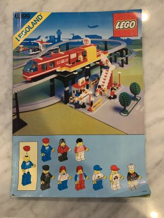 LEGO 6399 Airport Shuttle 100 Complete And 12