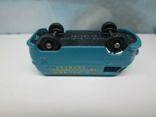 Matchbox/ Lesney 34a Volkswagen Microvan Blue / BLACK Plastic Wheels 6