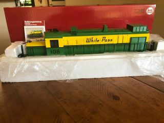 Lgb White Pass And Yukon Railroad Alco Diesel Engine,  With Sound And Mts Decoder