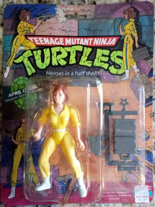 1988 Teenage Mutant Ninja Turtles Tmnt April O 