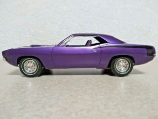 1970 Plymouth Hemi Barracuda In Violet Dealer Promo Car No Box Hard To Find. 2