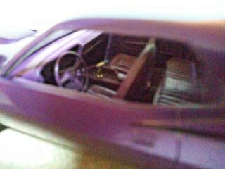 1970 Plymouth Hemi Barracuda In Violet Dealer Promo Car No Box Hard To Find. 9