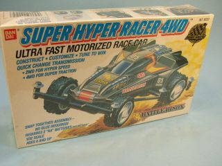 Misb 1989 Ban Dai 9020 Hyper Racer 4wd " Battle Bison " 1/32 Kit