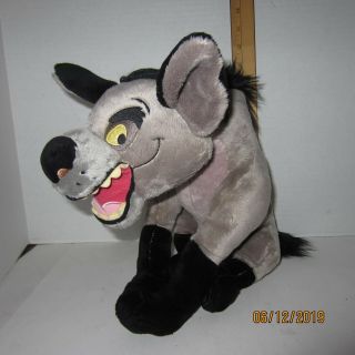 Banzai Hyena The Lion King Disney Store Exclusive 14 " Plush Doll Stamped Foot