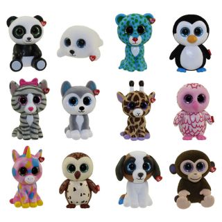 Ty Beanie Boos - Mini Boo Figures - Set Of 12 (leona,  Icy,  Kiki,  Slush,  Fantasia,