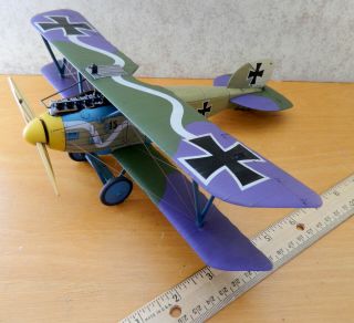 John Jenkins Designs 1/30 Wwi German Albatros D.  Iii Ace - 07n Model Toy Bi - Plane