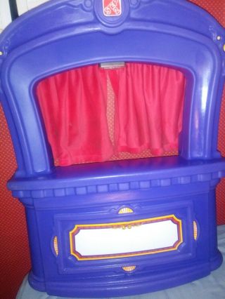 Step 2 Vintage Puppet Stage Theater Curtains 3 Feet Local Pick Columbus