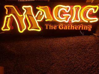 Magic The Gathering 1993 Alpha/beta/unlimited Very Rare Neon Sign