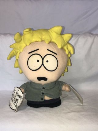 Tweek South Park Plush Comedy Central 2001 Shaking Pull String Pullsting Toy