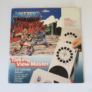 Masters Of The Universe Talking View - Master Set Package Very Rare