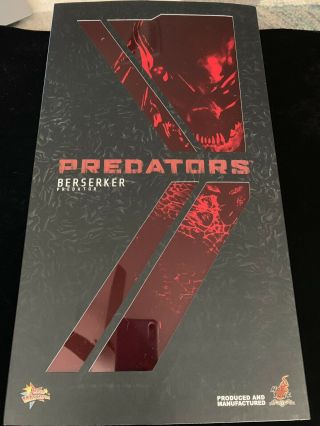 Predators Berserker Predator Hot Toys Movie Masterpiece 1/6 Scale Collectible