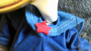PELHAM PUPPETS RARE DONALD DUCK MARIONETTE W/KNOTTED LEGS S.  E.  OUTFIT 4