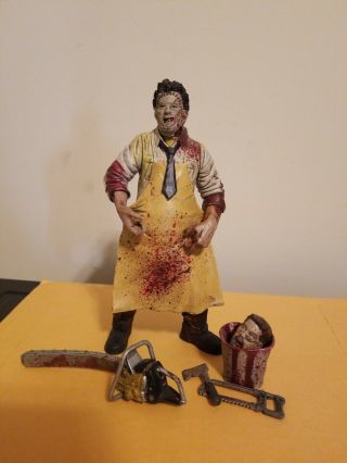 The Texas Chainsaw Massacre Movie Maniacs Leatherface 7 " Not Complete