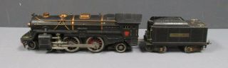 Lionel 392e Standard Gauge 4 - 4 - 2 Steam Locomotive And Tender 390t