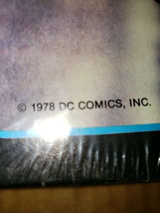 1978 Superman the Movie 200 Piece Jigsaw Puzzle Factory Box APC DC Comics 2