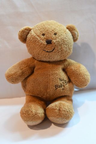 Ty Pluffies My Baby Bear Brown 9” Soft Plush Bear Tylux 2004 Lovey