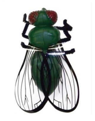 Giant Texas Housefly Joke Prank Gag Comedy Scary Realistic Flies Insects Bug