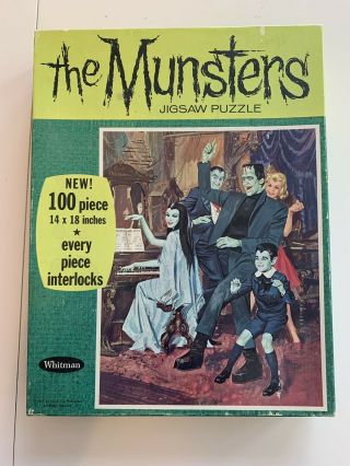 1965 Whitman The Munsters Puzzle