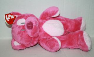 TY Classic Kitty Cat BLUESY Hot Pink Plush Stuffed Floppy SOFT TOY 2005 Lovey 5