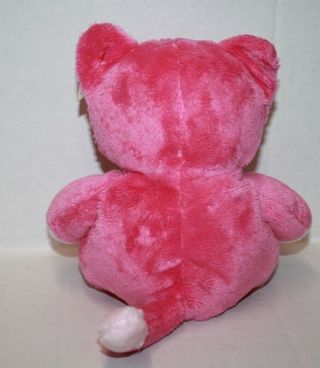 TY Classic Kitty Cat BLUESY Hot Pink Plush Stuffed Floppy SOFT TOY 2005 Lovey 6