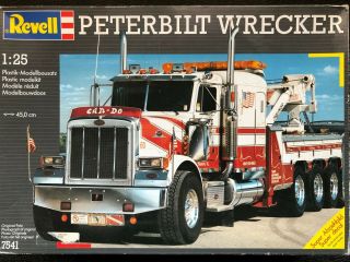 1/25 Revell Peterbilt Wrecker " Can Do " Truck 7541