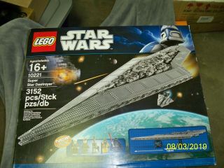Star War Lego Star Destroyer 10221 Nib
