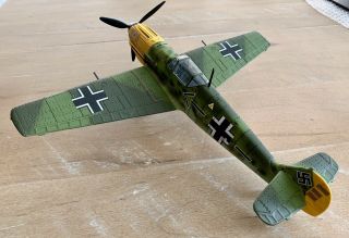 King & Country LW044 1/30 Bf - 109 Emil Luftwaffe Werner Molders Warbirds Airplane 5