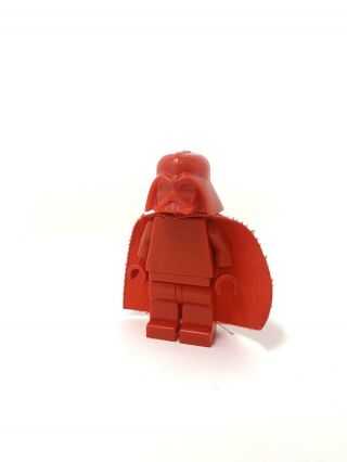 Lego Star Wars Prototype Red Type 1 Darth Vader Helmet Authentic 2