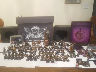 Hordes Warmachine Grymkin Painted Army And Accessories