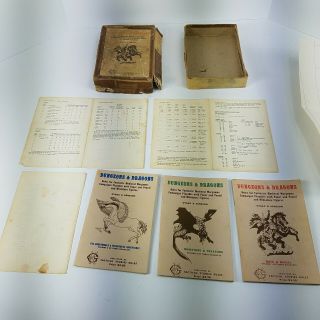 Tsr Basic D&d D&d - Woodgrain Box Set (3rd Printing) Brown Box