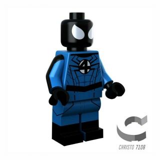 Christo7108 LEGO Custom Spider - Man - Fantastic Four Minifigure Authentic 5