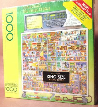 Springbok COMPUTERS THE INSIDE STORY 1000 Piece King Size JIGSAW PUZZLE 2