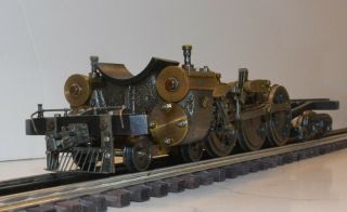 Little Engines Hudson " O " Scale Live Steam Rolling Chassis Brass Tender Drawings