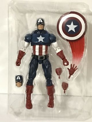 Marvel Legends 80th Anniversary Captain America - Walmart Exclusive - In Hand - 12