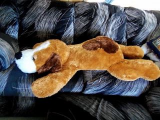 Giant 40 " Plush Stuffed Floppy St Bernard Dog