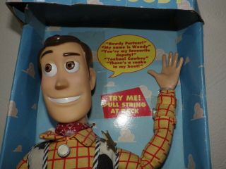 Toy Story Poseable PullString Talking Woody & Buzz Thinkway 1995 InfinityEdition 2